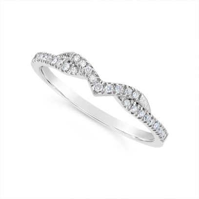 Platinum on sale twist ring