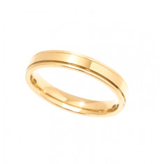 9ct Yellow Gold Ladies 3mm Diamond Cut Wedding Band
