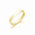 3mm Ladies Heavy Weight 9ct Yellow Gold Court Shape Wedding Band