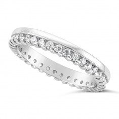 Ladies 9ct Gold Diamond Set Wedding Ring