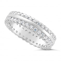 Ladies 9ct Gold Diamond Set Wedding Ring