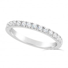 Ladies 9ct Gold Diamond Set Wedding Ring